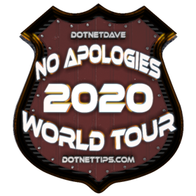 2020 No Apologies Tour